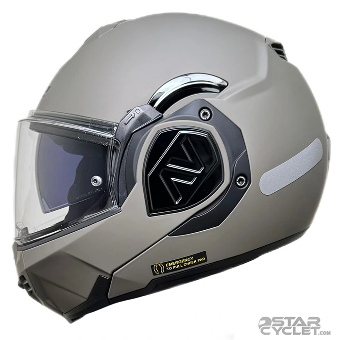 قیمت کلاه کاسکت فول متحرک LS2 مدل ADVANT 906-7 GRAY