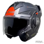 خرید کلاه کاسکت فول متحرک LS2 مدل ADVANT-X BLACK TITANIUM