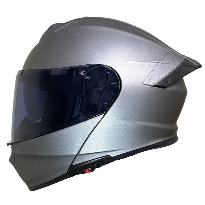 قیمت کلاه کاسکت فک متحرک iBK مدل 965B MATT GRAY