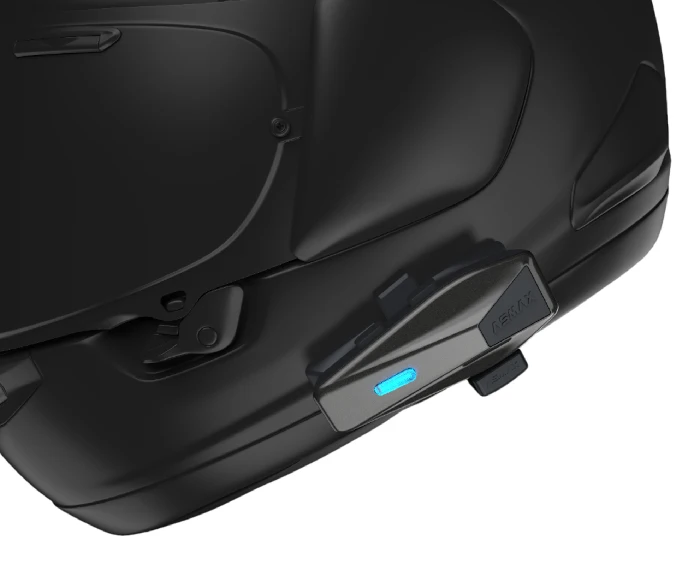 عکس بلوتوث کلاه کاسکت ASMAX مدل S2 (واکی‌تاکی‌دار)