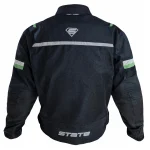 خرید کاپشن موتور سواری تابستانی STATE مدل تورنیدو 3 BLACK GREEN