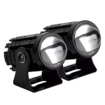 پروژکتور جفتی تک لنز کلید دار موتورسیکلت BEST LED LAMP