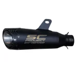 اگزوز موتورسیکلت SC مدل MATT BLACK