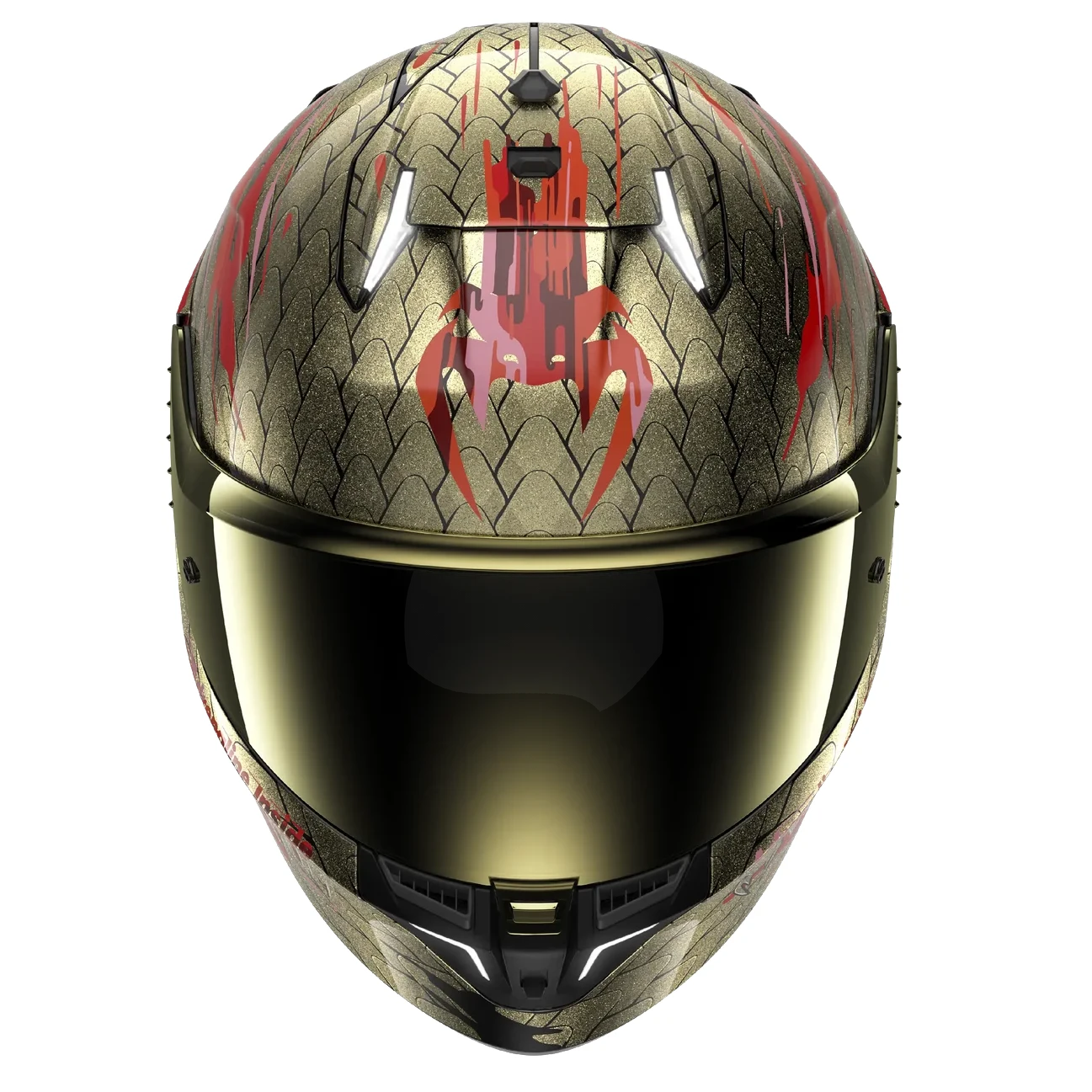 قیمت کلاه کاسکت فک ثابت SHARK مدل SKWAL i3 VENUM BLACK RED GOLD