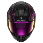 خرید کلاه کاسکت فک ثابت SHARK مدل D-SKWAL 3 MAYFER MATTE BLACK VIOLET