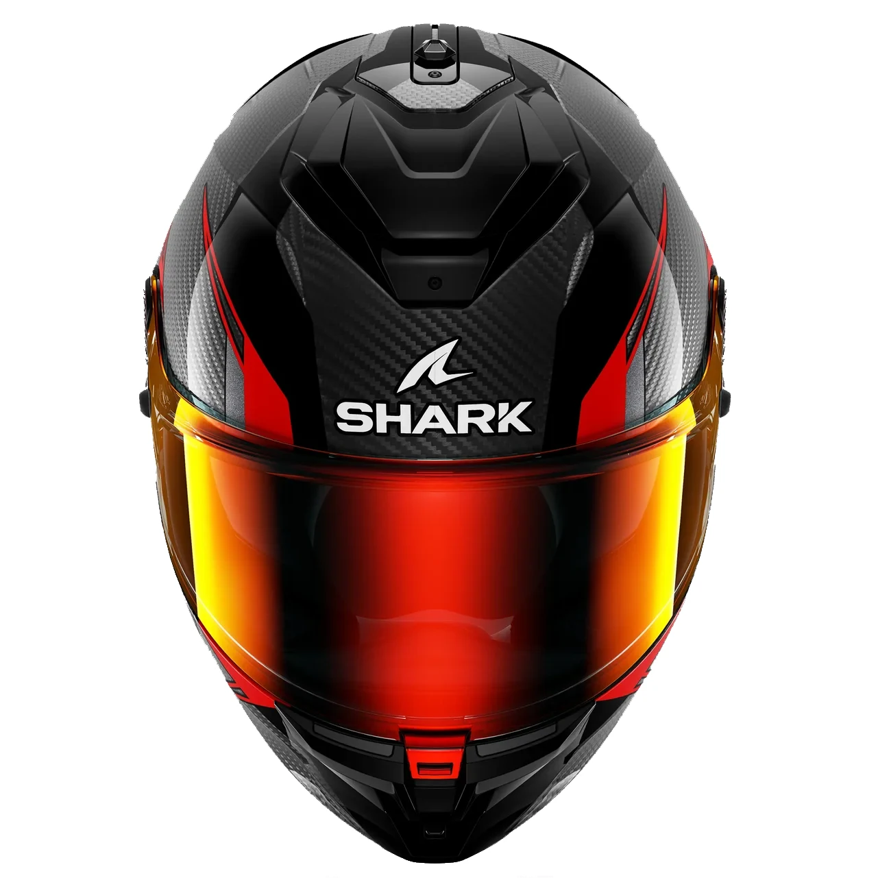 خرید کلاه کاسکت فک ثابت SHARK مدل SPARTAN GT PRO CARBON KULTRAM CARBON BLACK RED