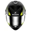 خرید کلاه کاسکت فک ثابت SHARK مدل SPARTAN GT PRO CARBON KULTRAM CARBON BLACK YELLOW