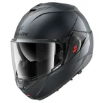 کلاه کاسکت فول‌‌ متحرک SHARK مدل OXO BLANK GUN METAL