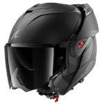 خریدکلاه کاسکت فول‌‌ متحرک SHARK مدل OXO DARK SHADOW MATTE BLACK MATTE