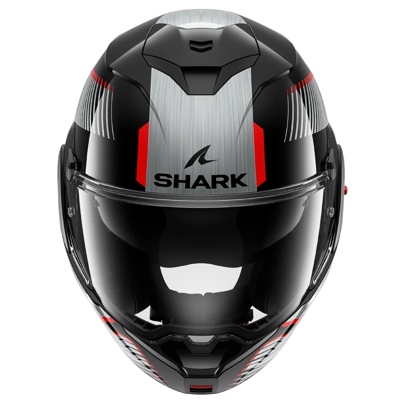 عکس کلاه کاسکت فول‌‌ متحرک SHARK مدل OXO SIKTER BLACK CHROME SILVER