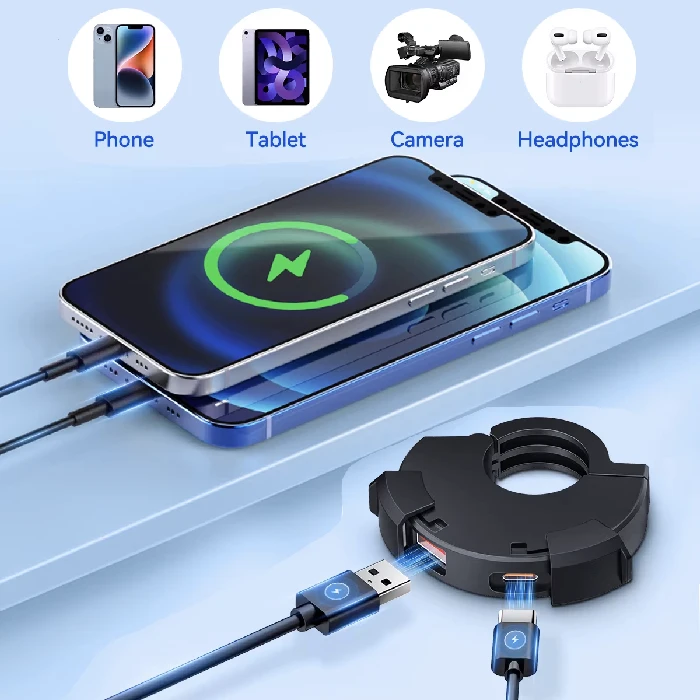 خرید شارژر رو فرمان موتورسیکلت