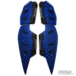 کف پایی فلزی اسپرت موتورسیکلت XMAX300 مدل SWEER BLUE