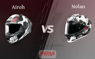مقایسه کلاه کاست nolan و airoh