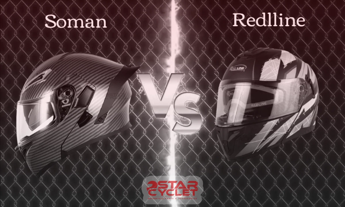 مقایسه کلاه کاسکت Soman و Redline