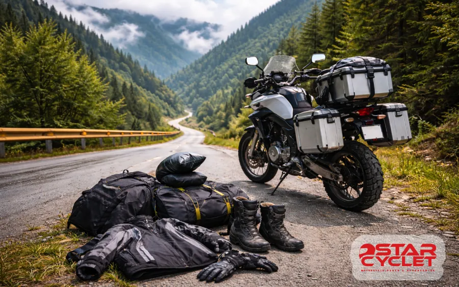 لوازم مورد نیاز برای سفر به شمال با موتور سیکلت