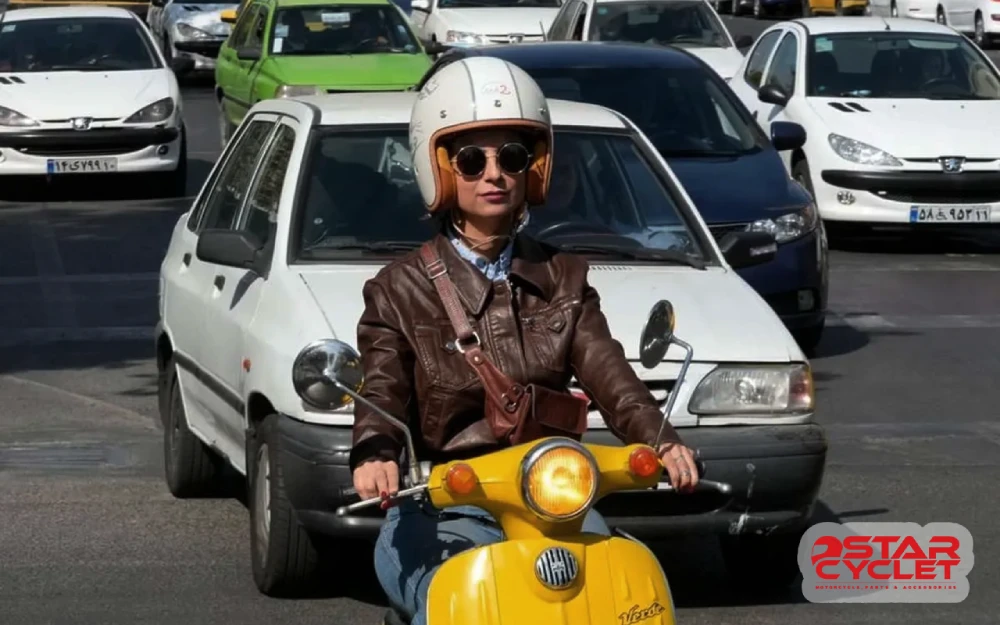 مراحل گرفتن گواهینامه موتور برای بانوان