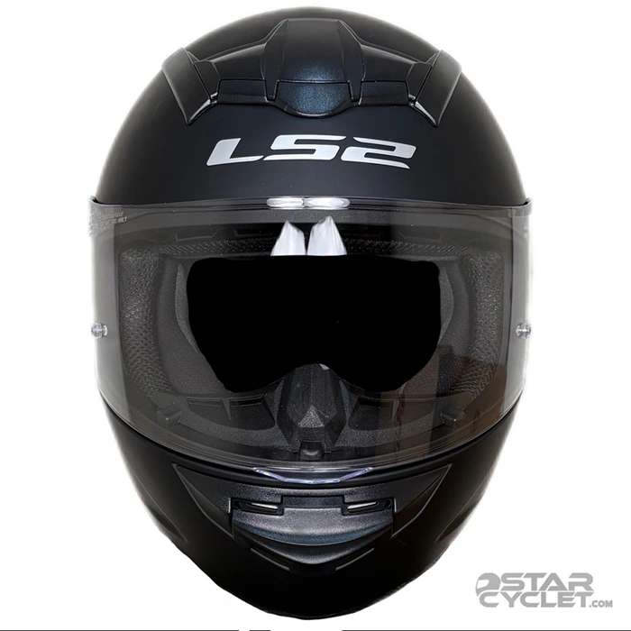 عکس کلاه کاسکت فک ثابت LS2 مدل ROOKIE FF352 MATT BLACK