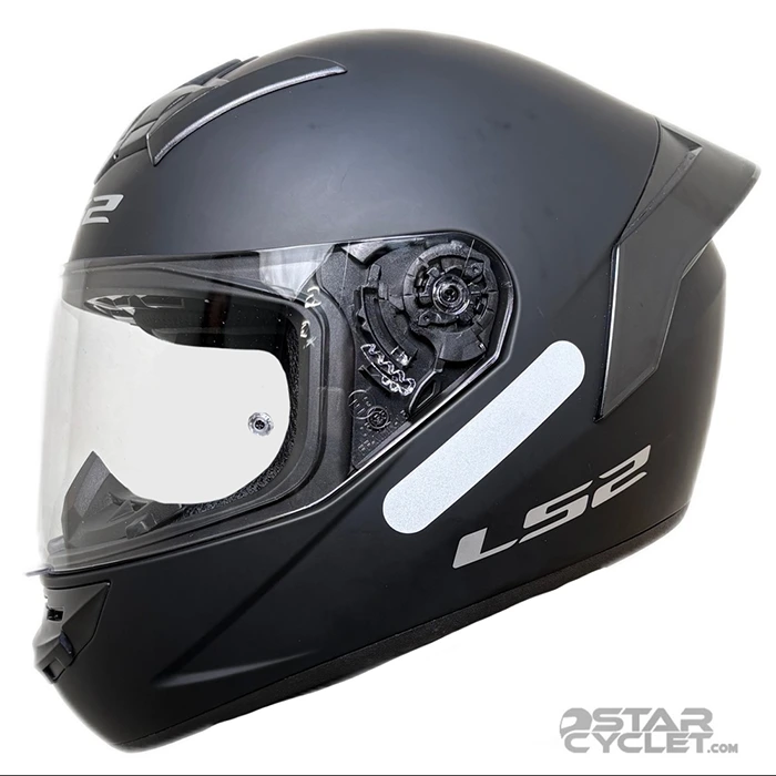 خرید کلاه کاسکت فک ثابت LS2 مدل ROOKIE FF352 MATT BLACK