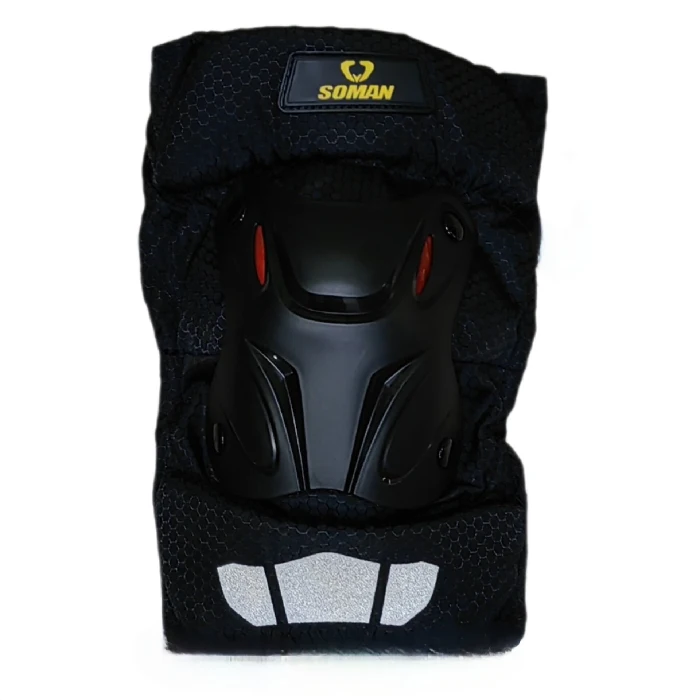 خرید زانوبند موتورسواری SOMAN مدل K15 BLACK