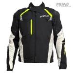 کاپشن چهارفصل موتورسواری MODEKA مدل BLACK WHITE PHOSPHORIC