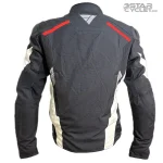 خرید کاپشن چهارفصل موتورسواری MODEKA مدل BLACK WHITE RED