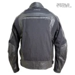 خرید کاپشن چهارفصل موتورسواری برزنت و چرم BUSE مدل TACTEL BLACK