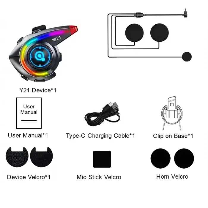 قیمت بلوتوث کلاه کاسکت مدل Y21