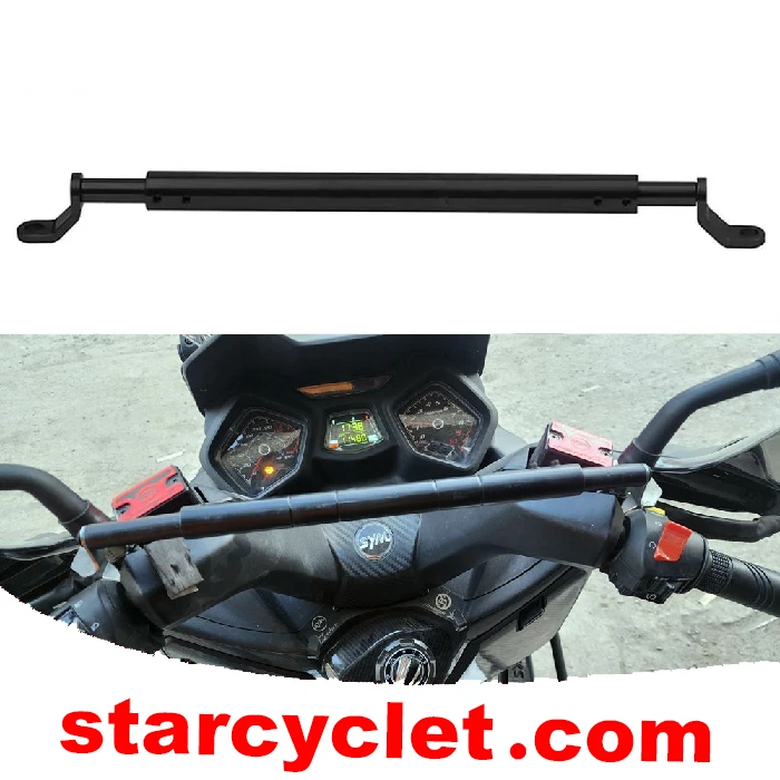 عکس میل رنتال بلند زیر آینه ای موتورسیکلت PARS YADAK مدل BLACK