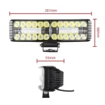 خرید پروژکتور بزرگ مستطیلی LED موتورسیکلت HK مدل BLACK