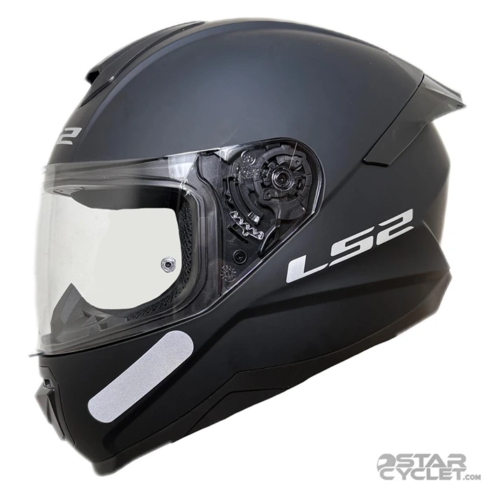 خریدکلاه کاسکت فک ثابت LS2 مدل FLASH FF802 MATT BLACK