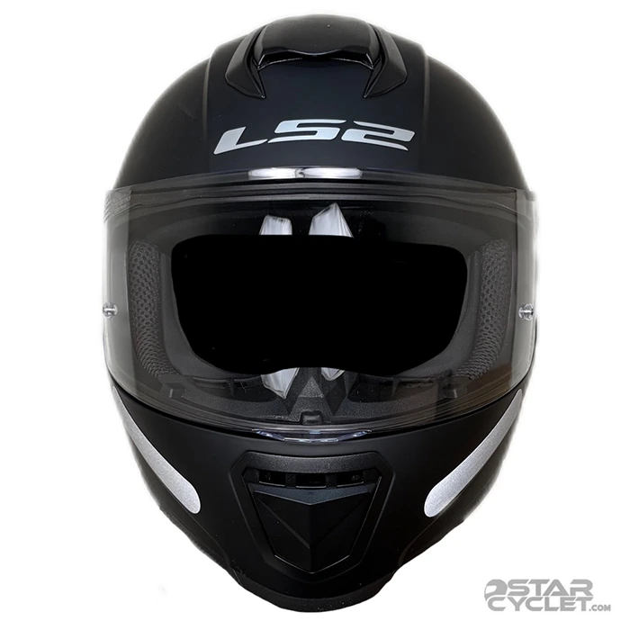 عکس کلاه کاسکت فک ثابت LS2 مدل FLASH FF802 MATT BLACK