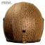 قیمت کلاه کاسکت وسپایی چرمی OBK مدل OSTRICH BROWN
