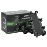 هولدر موبایل آنتی شوک دار رو فرمانی موتورسیکلت مدل L1-X1 BLACK