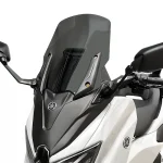 طلق دودی با قاب و آینه اصلی موتورسیکلت YAMAHA مدل NMAX TURBO-A
