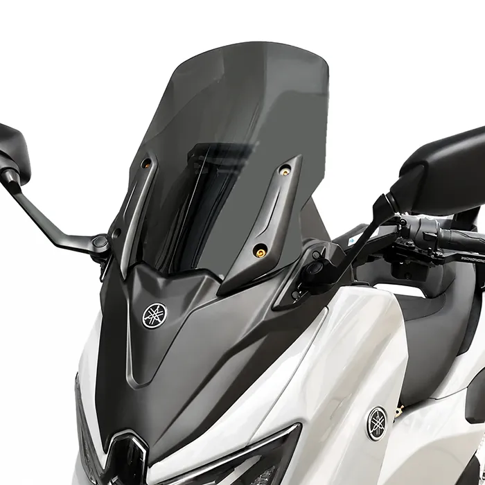 طلق دودی با قاب و آینه اصلی موتورسیکلت YAMAHA مدل NMAX TURBO-A