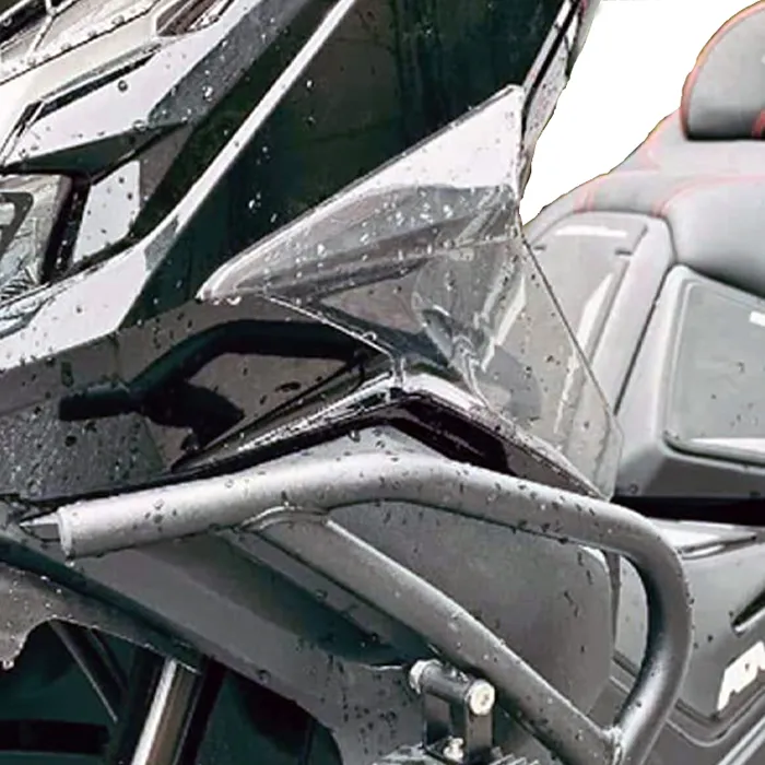 خرید طلق بادگیر بغل پا موتورسیکلت HONDA مدل ADV 350 رنگ دودی