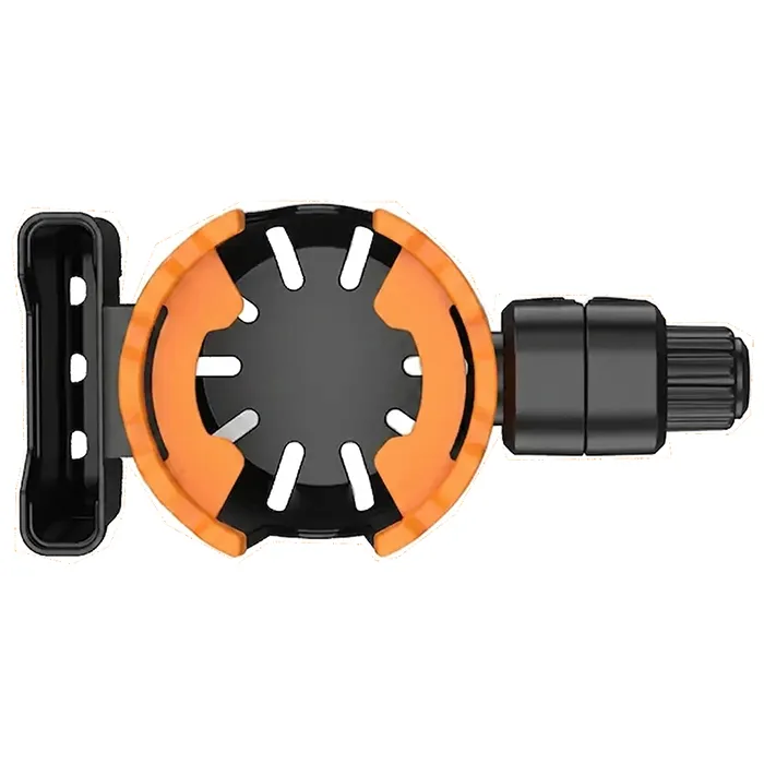خرید هولدر موبایل و لیوان رو فرمانی موتورسیکلت UNIVERSAL مدل PJ129 BLACK ORANGE