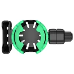 خرید هولدر موبایل و لیوان رو فرمانی موتورسیکلت UNIVERSAL مدل PJ129 BLACK GREEN