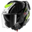 خرید کلاه کاسکت فول‌‌ متحرک SHARK مدل OXO RYDGER BLACK WHITE YELLOW