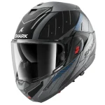 کلاه کاسکت فول‌‌ متحرک SHARK مدل OXO RYDGER MATTE ANTHRACITE BLUE BLACK