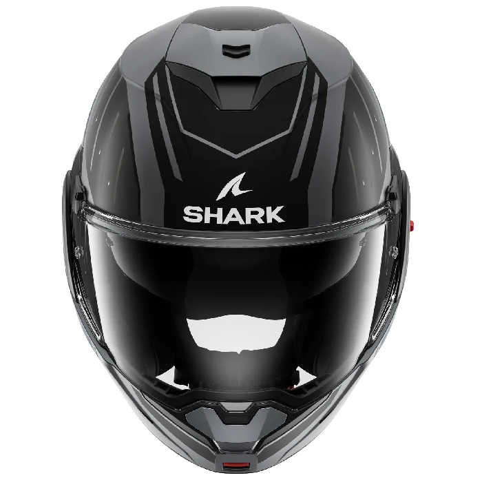 عکس کلاه کاسکت فول‌‌ متحرک SHARK مدل OXO RYDGER MATTE ANTHRACITE BLUE BLACK