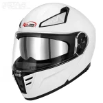 کلاه کاسکت فک متحرک ردلاین مدل BRIGHT WHITE 960-3