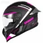 خرید کلاه کاسکت فک ثابت SOMAN مدل H10 BLACK PINK