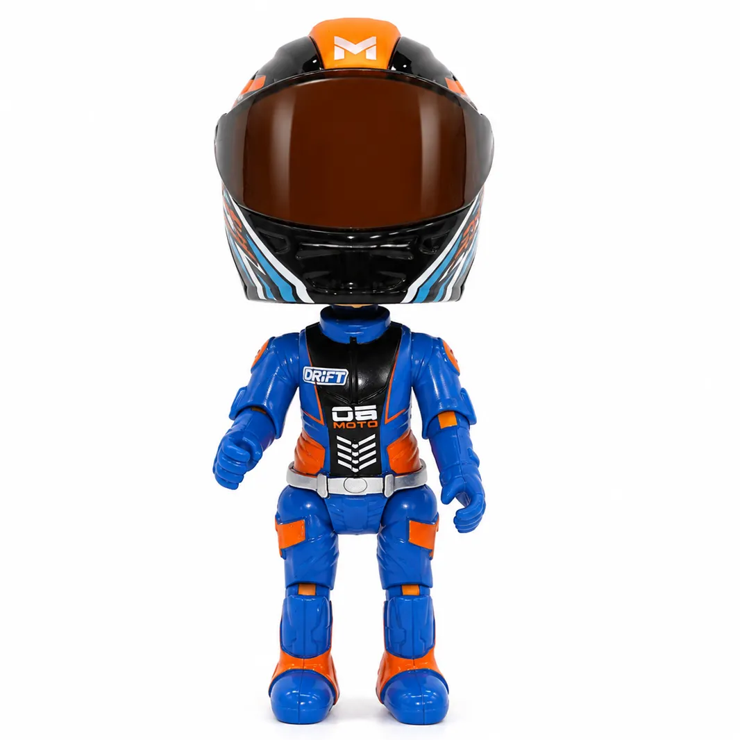 اکشن فیگور DIE CAST موتورسوار مدل BLUE