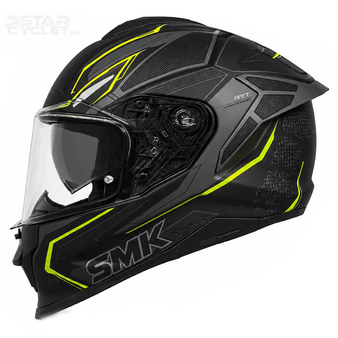 خرید کلاه کاسکت فک ثابت SMK TITAN مدل MA264 PANTHER