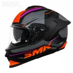 خرید کلاه کاسکت فک ثابت SMK TITAN مدل MA279 SPORTER