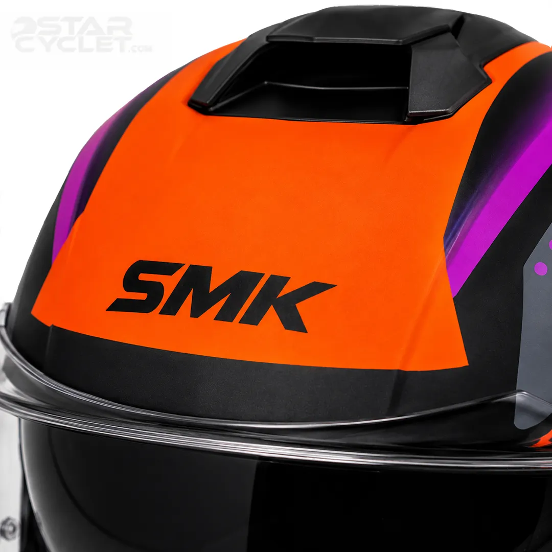 خرید کلاه کاسکت فک ثابت SMK TITAN مدل MA279 SPORTERازنمایندگی