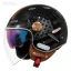 خرید کلاه کاسکت بدون فک BEON مدل 122 BLACK RED YELLOW
