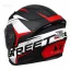 خرید کلاه کاسکت بدون فک راپیدو مدل 878 MATT RED WHITE 33#A از نمایندگی