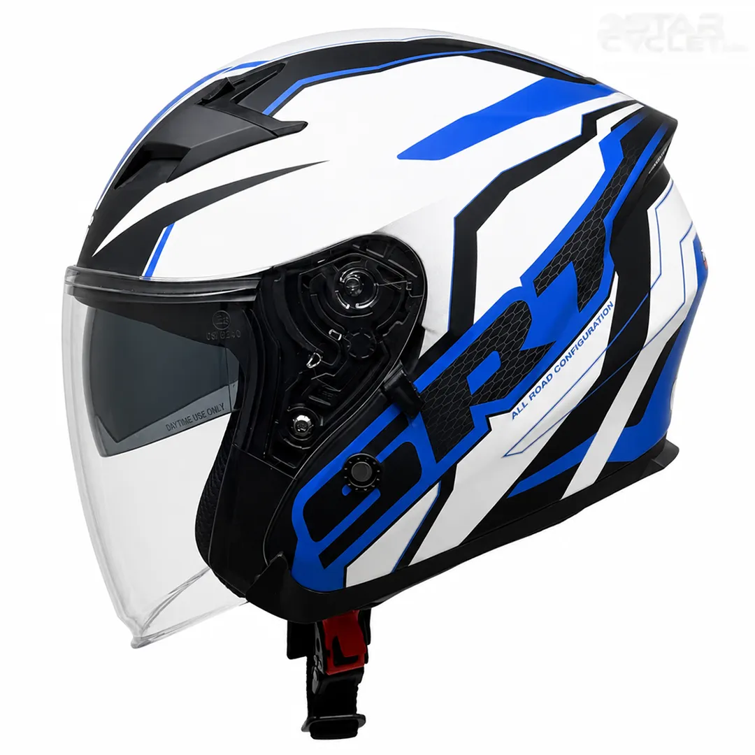 خرید کلاه کاسکت بدون فک راپیدو مدل 878 SRT MATT BLUE